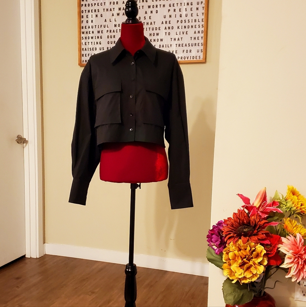 PROENZA SCHOULER women's crop jacket